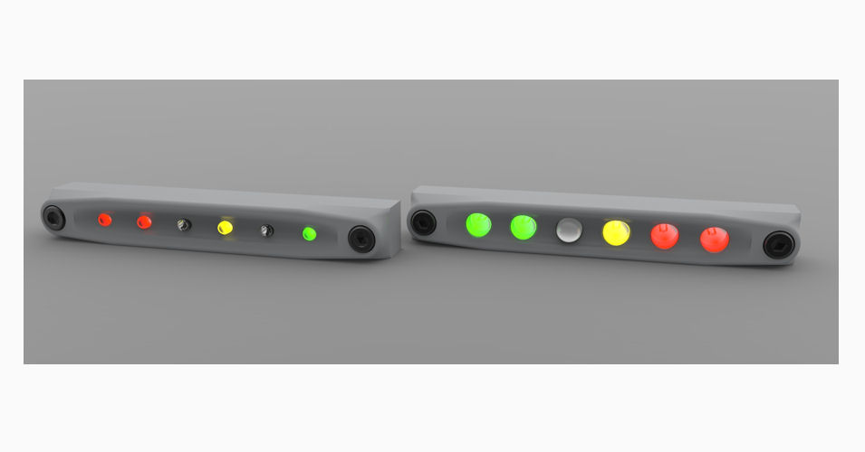 2-Farben LED Anzeige mit CAN/CANopen Schnittstelle